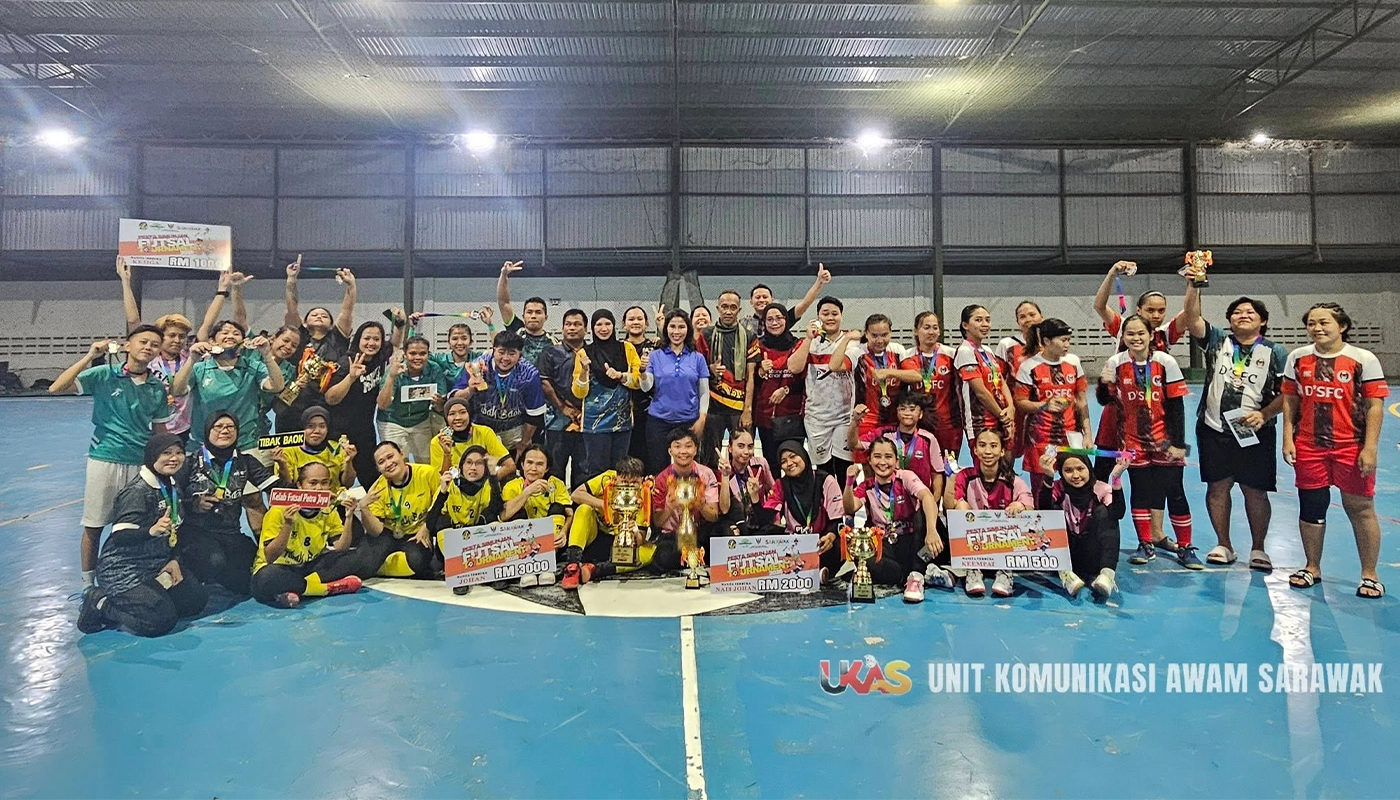 Tibak Baok crowned 2025 Simunjan Women's Futsal Open Champion after defeating Fuerza FT