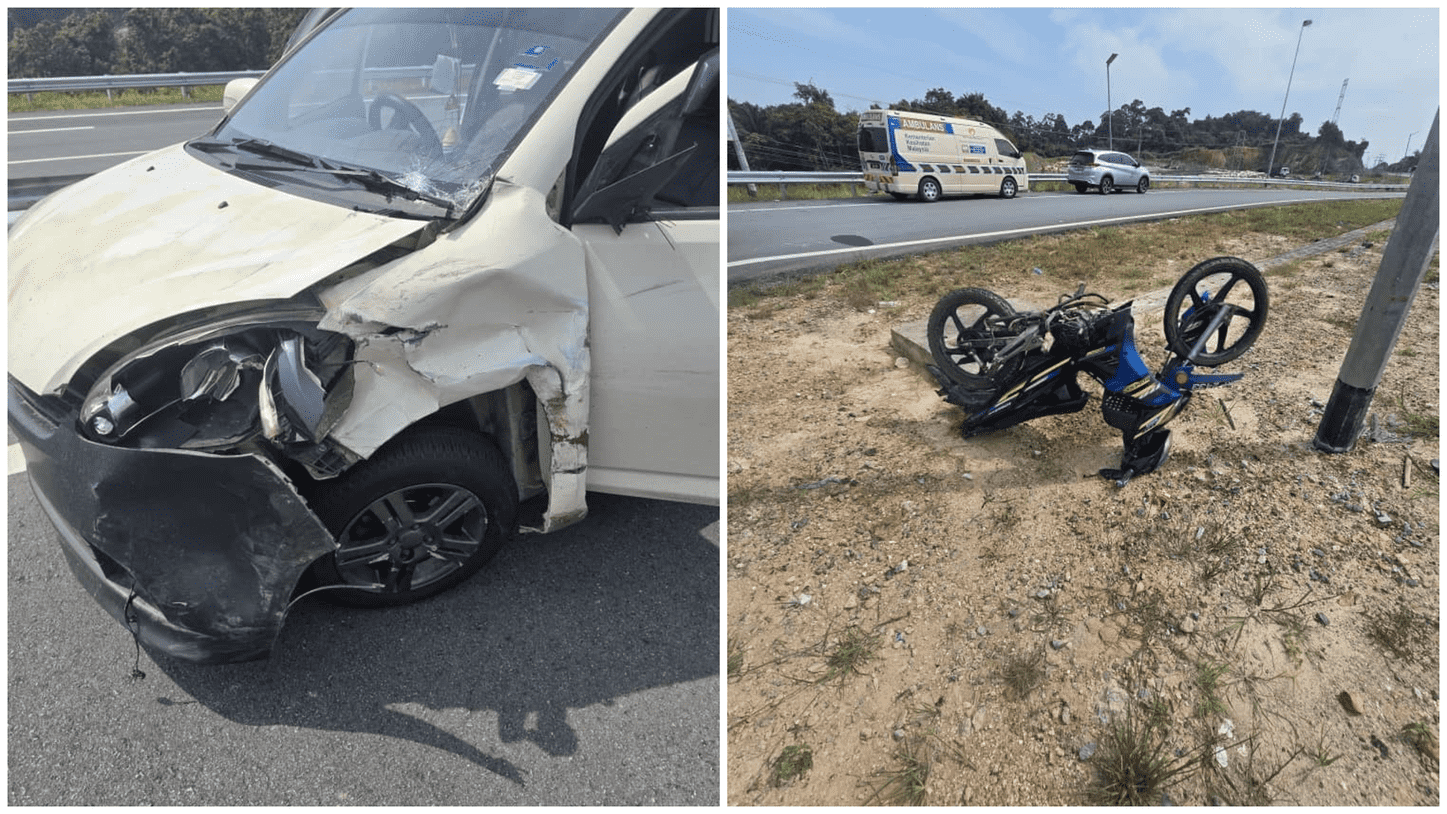 Tragic Collision on Pan Borneo Elderly Rider Dies in Sarikei Accident