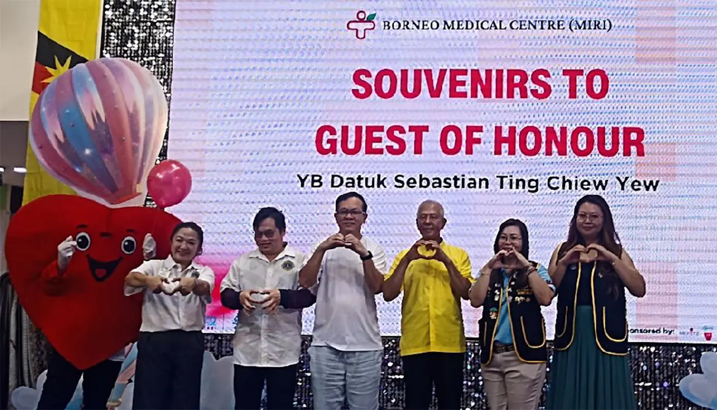 World Heart Day in Miri Promotes Lifelong Culture of Heart Health