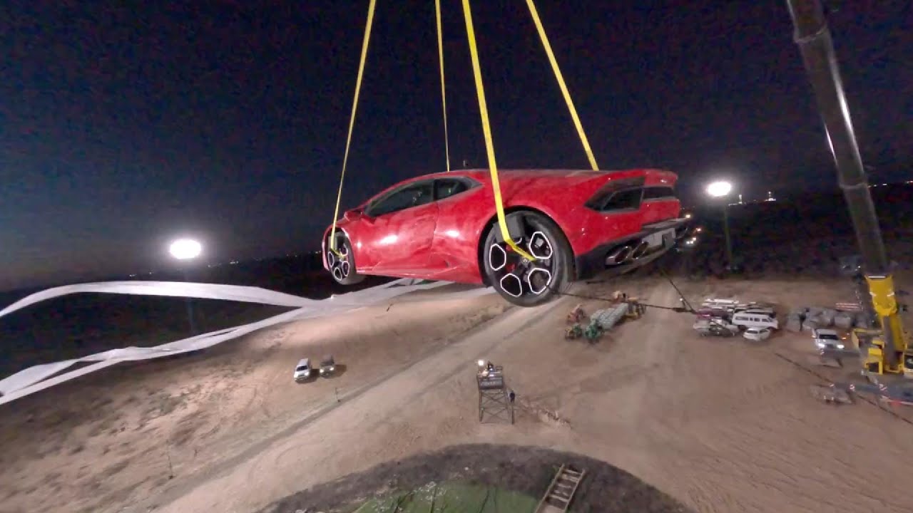 Mr Beast's Challenge: Phase Two - Catching a Falling Lamborghini 1 Mr Beast's Challenge: Phase Two - Catching a Falling Lamborghini