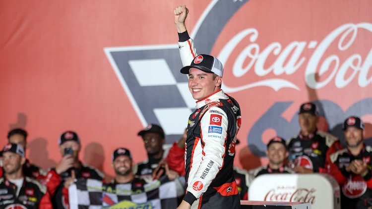 Christopher Bell Triumphs in Rain-Shortened Coca-Cola 600