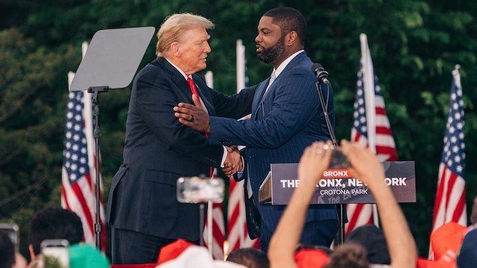 Donald J. Trump Rallies Support in New York's Bronx: Promises to Turn State Red in 2024 1 Donald J. Trump Rallies Support in New York's Bronx Promises to Turn State Red in 2024