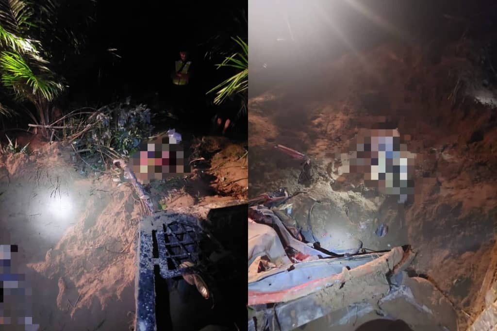 Two Dead as Lorry Plunges into Ravine 1 Two Dead as Lorry Plunges into Ravine