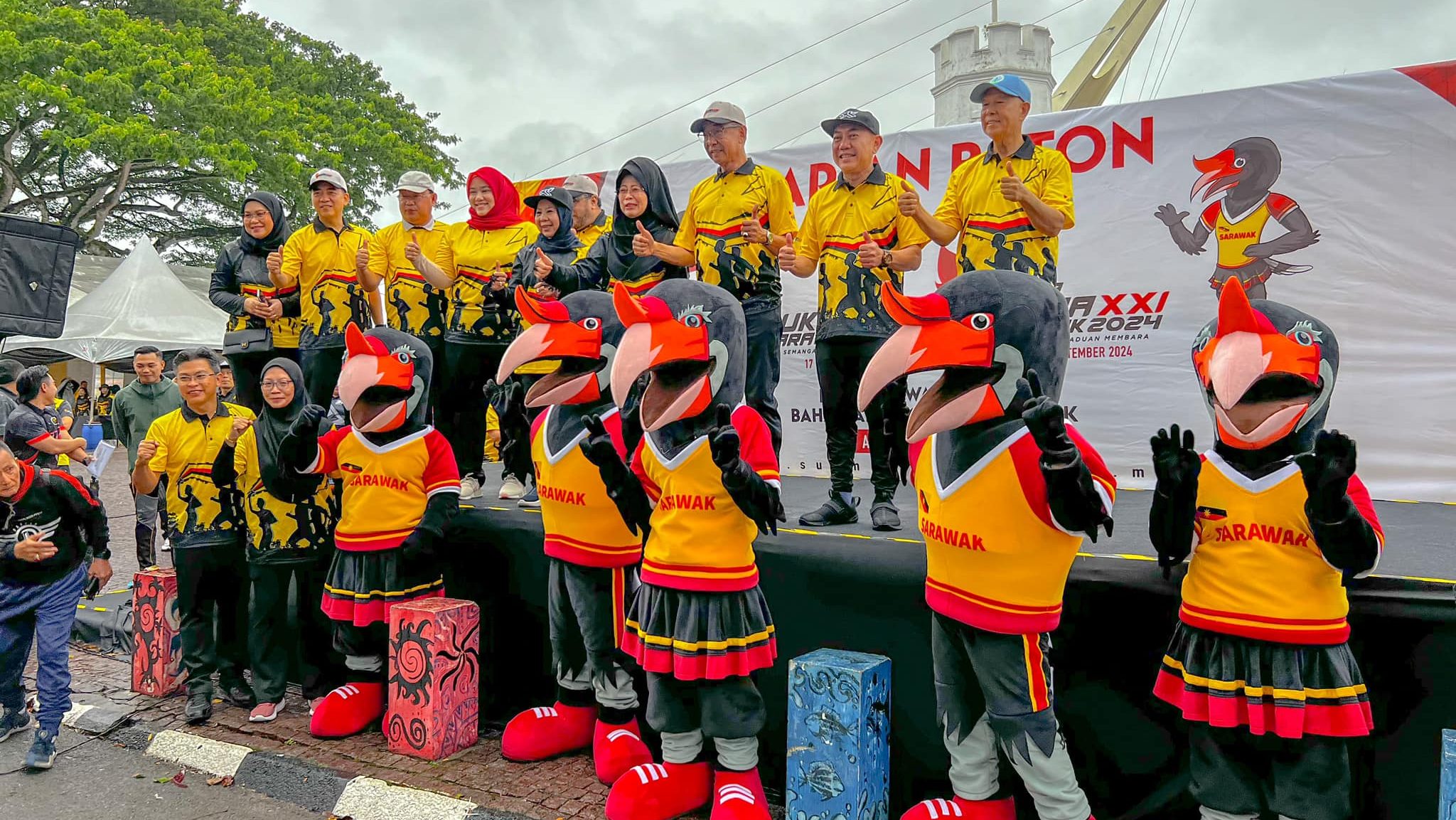 SUKMA Baton Run and Para SUKMA XXI Sarawak Conclude Triumphantly in Kuching 1 SUKMA Baton Run and Para SUKMA XXI Sarawak Conclude Triumphantly in Kuching