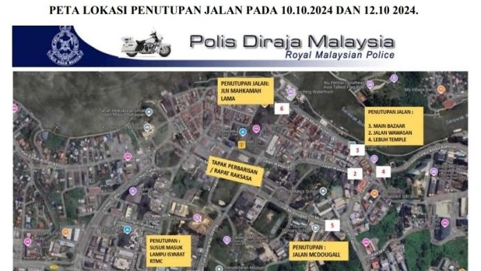 Kuching Road Closures for TYT’s 78th Birthday: Key Details Inside! 1 Kuching Road Closures for TYT’s 78th Birthday Key Details Inside!