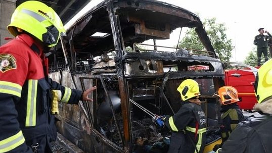 Tragic School Bus Fire Claims 25 Lives in Thailand: Investigations Underway 1 Tragic School Bus Fire Claims 25 Lives in Thailand Investigations Underway