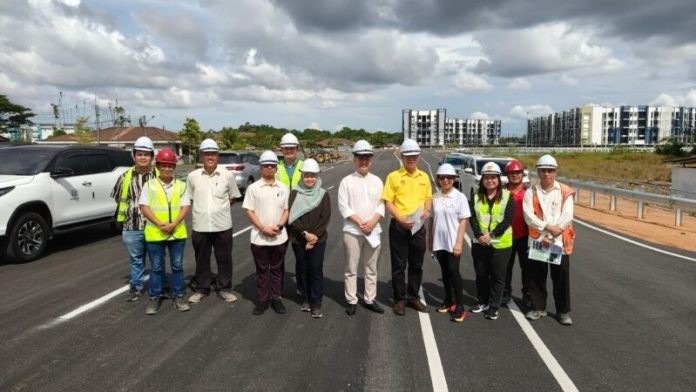New Access Road to Kuching Airport Nears Completion, Ready by June 2025 2 New Access Road to Kuching Airport Nears Completion, Ready by June 2025
