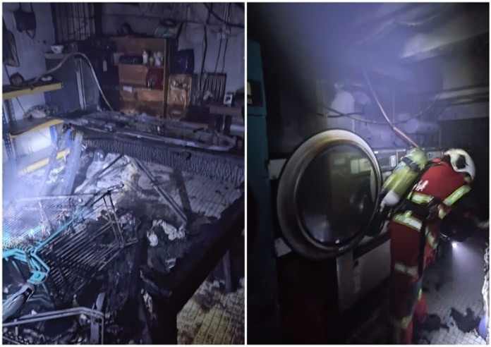 Fire Partially Damages Laundry Shop on Christmas Eve in Kuching 2 Fire Partially Damages Laundry Shop on Christmas Eve in Kuching