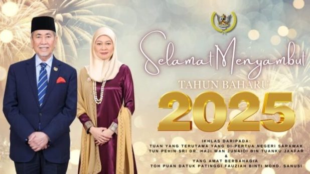 Sarawak Governor’s New Year 2025 Wishes: A Year of Unity and Blessings 1 Sarawak Governor’s New Year 2025 Wishes A Year of Unity and Blessings