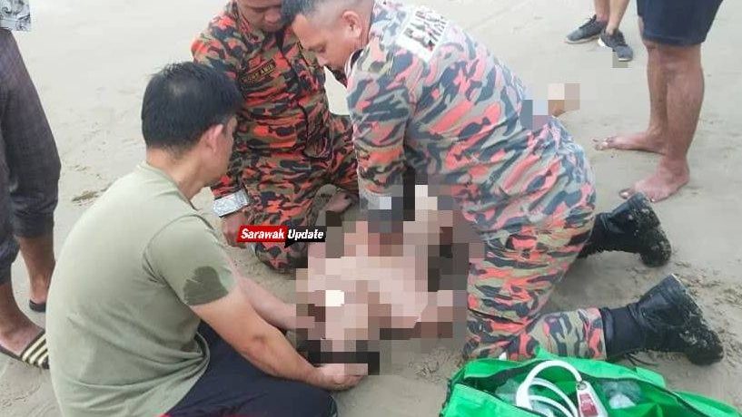 Tragic Day at Bundusan Papar Beach 8-Year-Old Among Two Drowned, One Missing