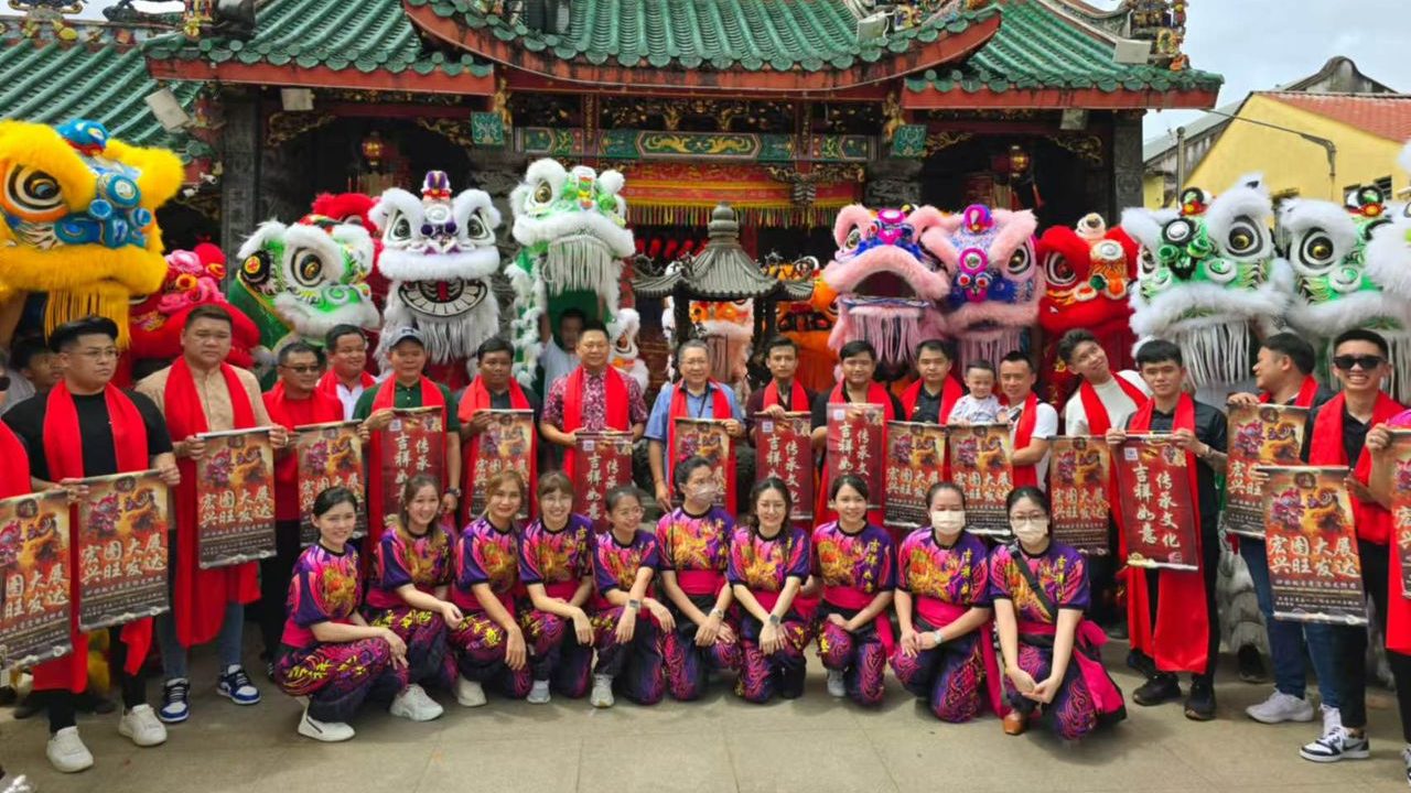 18 Lions Awakened in Eye-Dotting Ceremony to Welcome Chinese New Year 1 18 Lions Awakened in Eye-Dotting Ceremony to Usher Chinese New Year