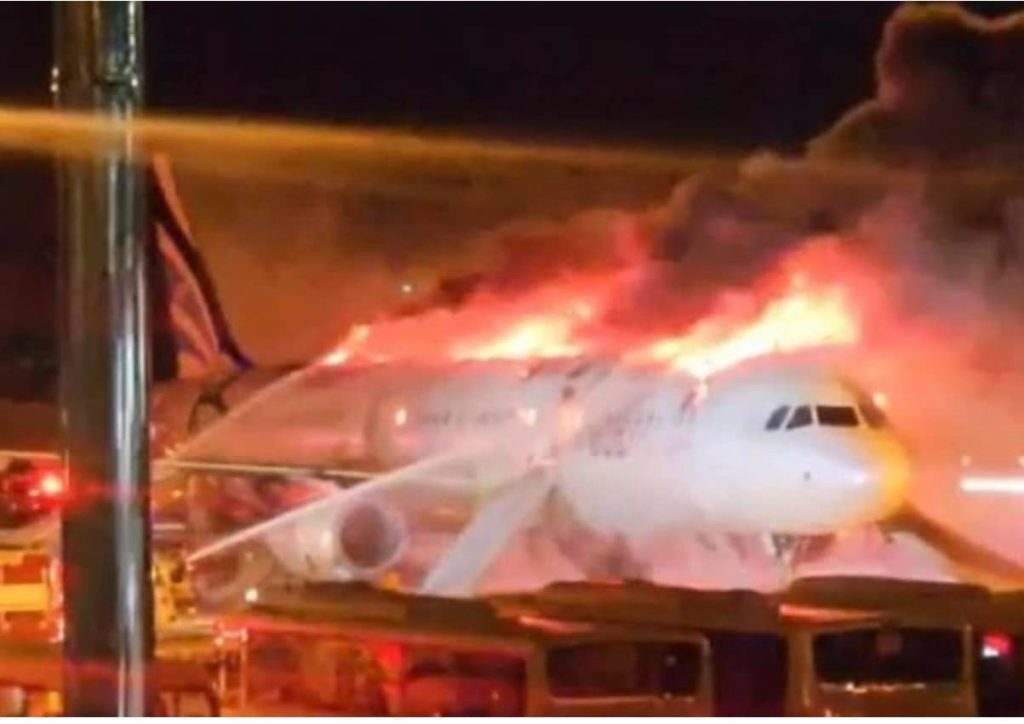 Air Busan Flight Catches Fire Before Takeoff at Busan Airport, 176 Safe