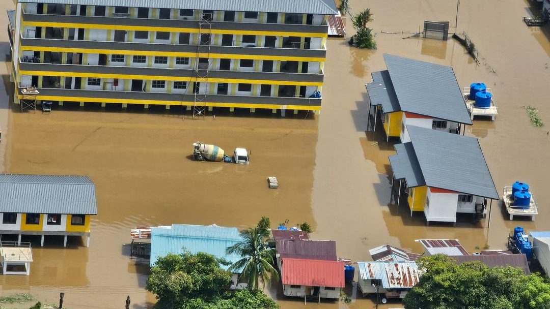 Floods Subside in Tatau, But Risks Remain for Low-Lying Areas