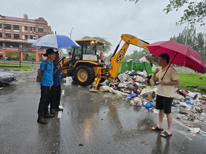 Rain Hampers Padawan Waste Management MPP Urges Public Cooperation