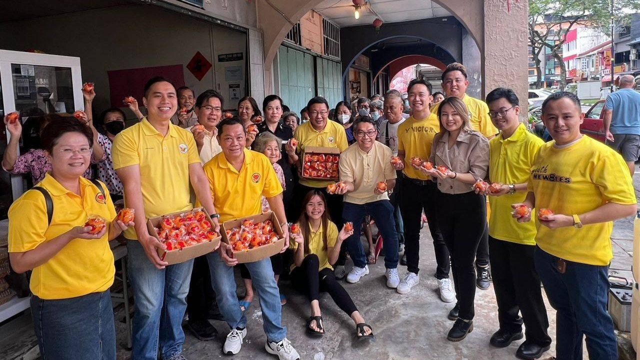 Vegetarian Lunch & Mandarin Giveaway By Team Dynamic Kuching 1 Vegetarian Lunch & Mandarin Giveaway By Team Dynamic Kuching