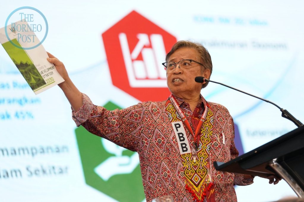 Abang Johari to Retain PBB President Post Unopposed for 2025-2027 Term 2 Abang Johari to Retain PBB President Post Unopposed for 2025-2027 Term