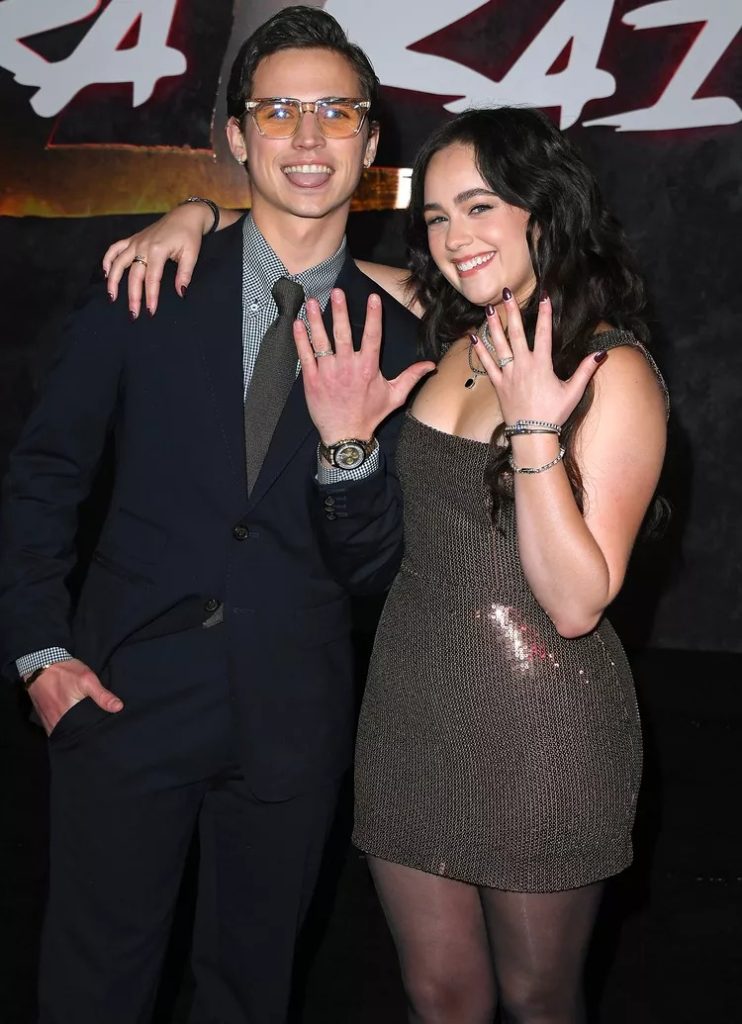 Cobra Kai Stars Tanner Buchanan and Mary Mouser Spark Engagement Buzz with Romantic Kiss and Matching Rings 2 Cobra Kai Stars Tanner Buchanan and Mary Mouser Spark Engagement Buzz with Romantic Kiss and Matching Rings