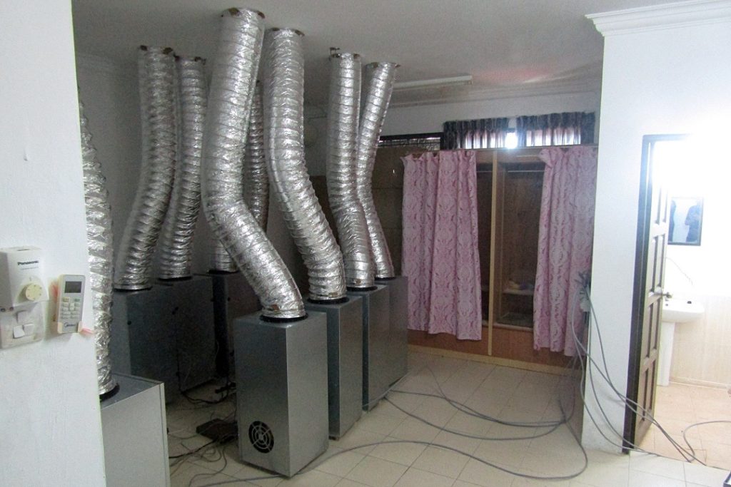 Crypto Mining Power Theft Uncovered at Vacant House in Miri – RM9,000 Monthly Loss