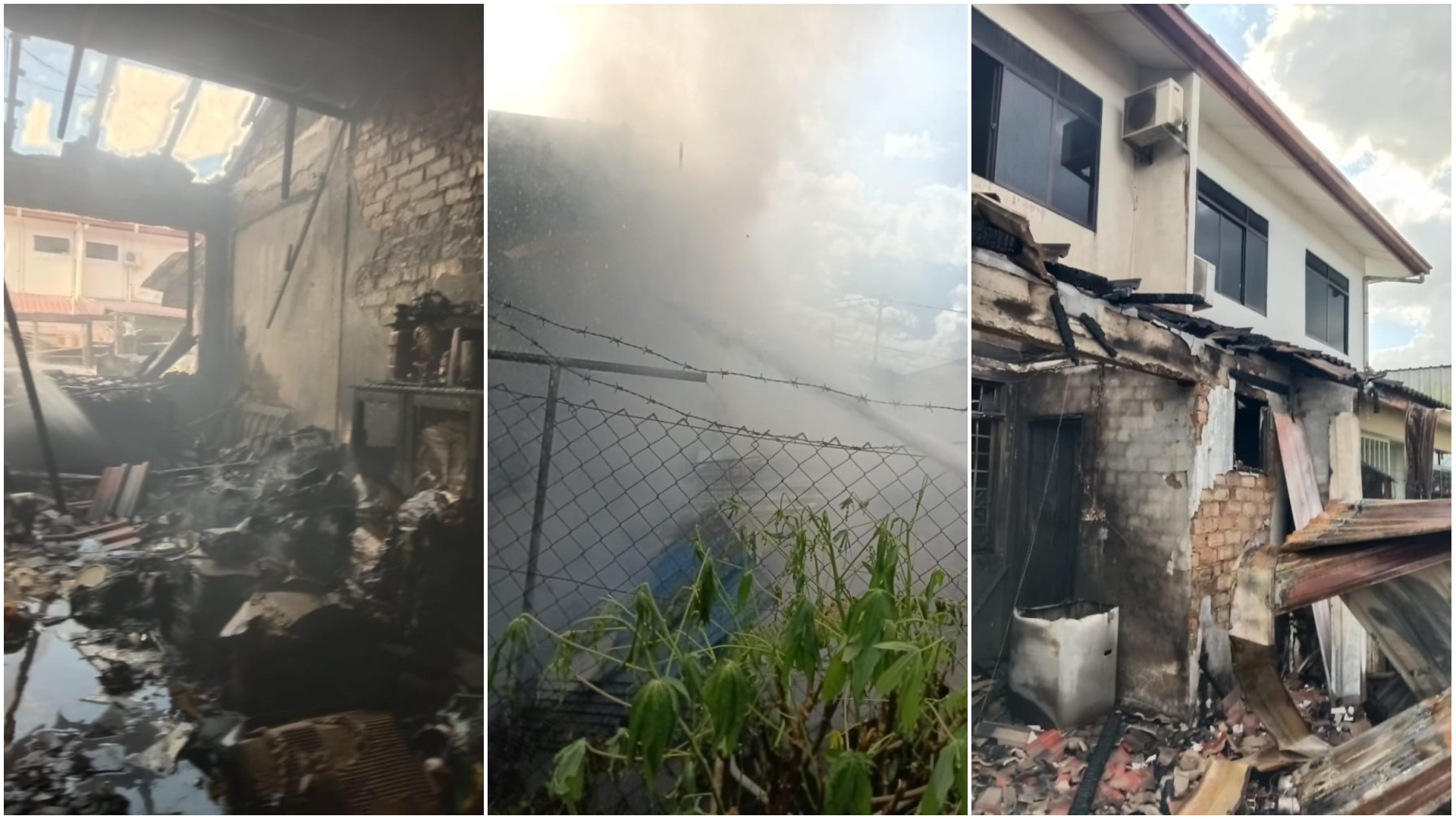 Five Residents Safe After Fire Burns Half Of Ground Floor In Sibu Home