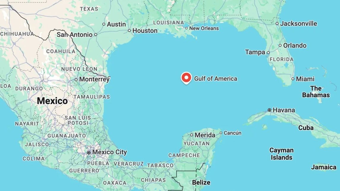 Google Maps Labels ‘Gulf of America’: A Surprising Move by the US 1 Google Maps Labels ‘Gulf of America’ A Surprising Move by the US