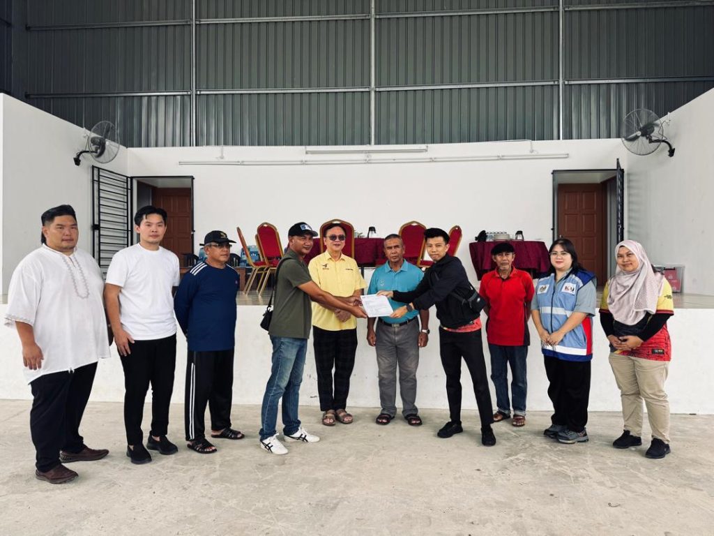 Kampung Sebuak Community Hall Gets Upgrade with RM100,000 Project