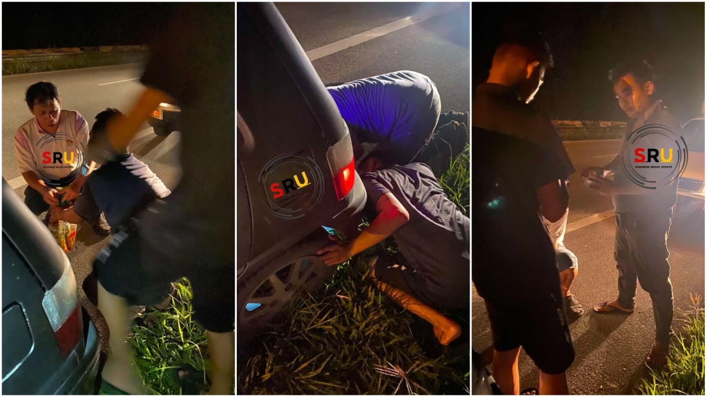 Kindness in Action Good Samaritans Help Stranded Driver in Serian