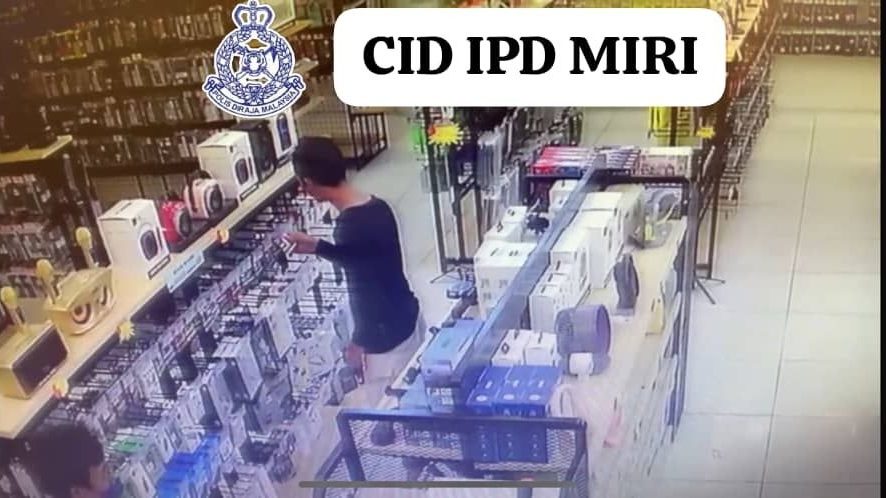 Man Jailed 3 Months for Stealing from Electronics Shop in Miri 1 Man Jailed 3 Months for Stealing from Electronics Shop in Miri