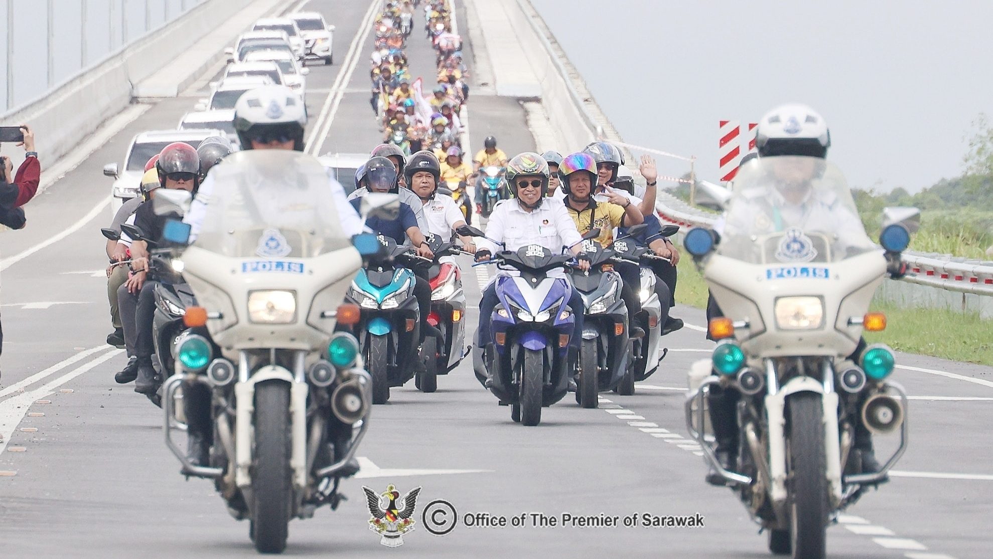 Muara Lassa Bridge: Sarawak's Longest River Bridge Officially Opened