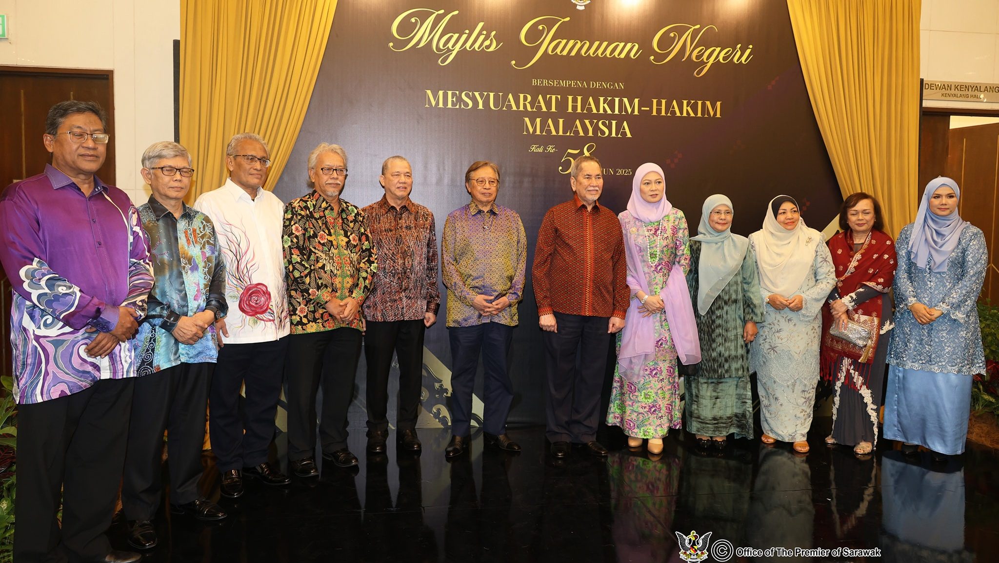 Premier of Sarawak Attends Prestigious 58th Malaysian Judges’ Council Banquet