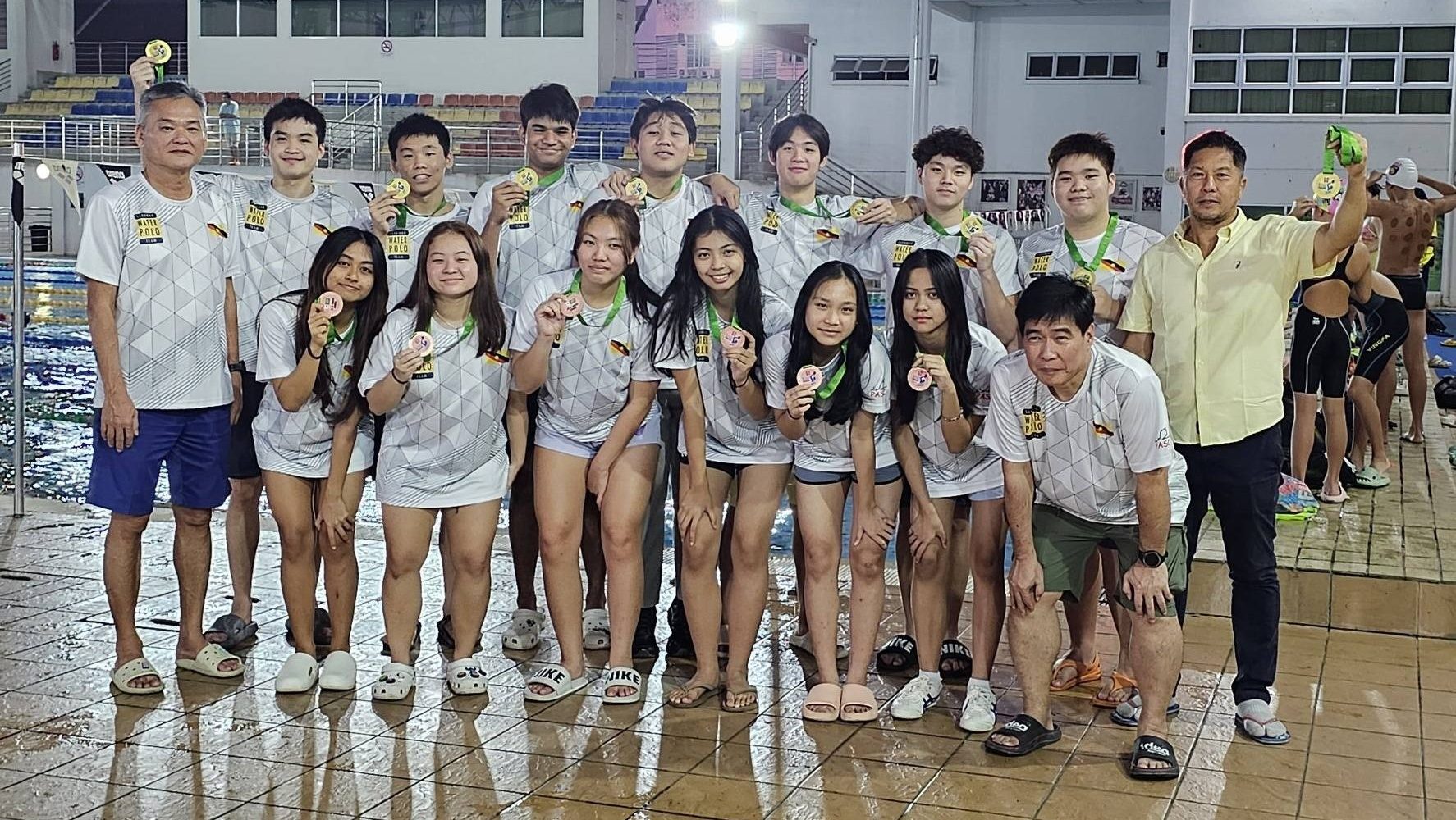 Sarawak Swimmers and Water Polo Teams Shine at National Championships