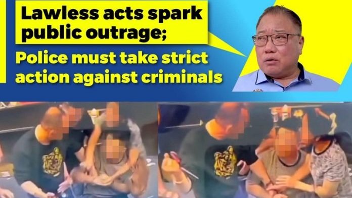 Scissors Attack in Bintulu Sparks Fear, MP Urges Action Against Gangs