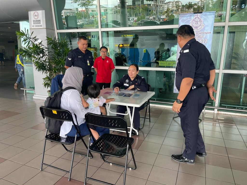 Talk To Us Program at Miri Airport Strengthens Community Safety