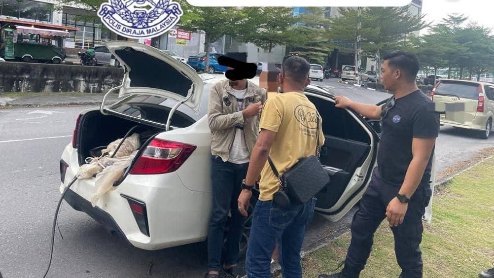 Two Men Arrested in Miri for Suspected Cable Theft in Mega-Lush Ops 1 Two Men Arrested in Miri for Suspected Cable Theft in Mega-Lush Ops