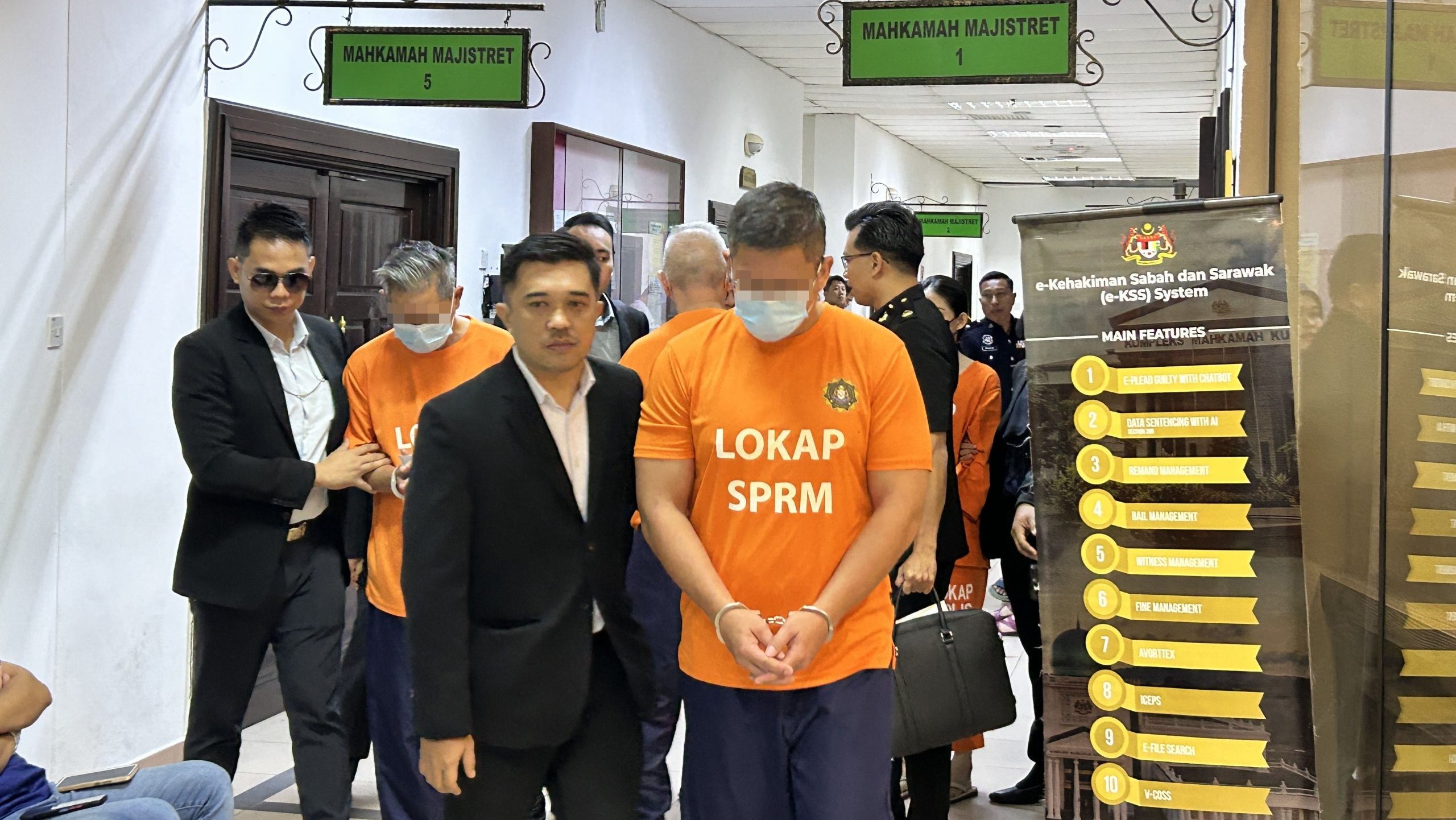 Vietnamese Woman Among 8 Remanded in Sarawak Over Bribery Investigation