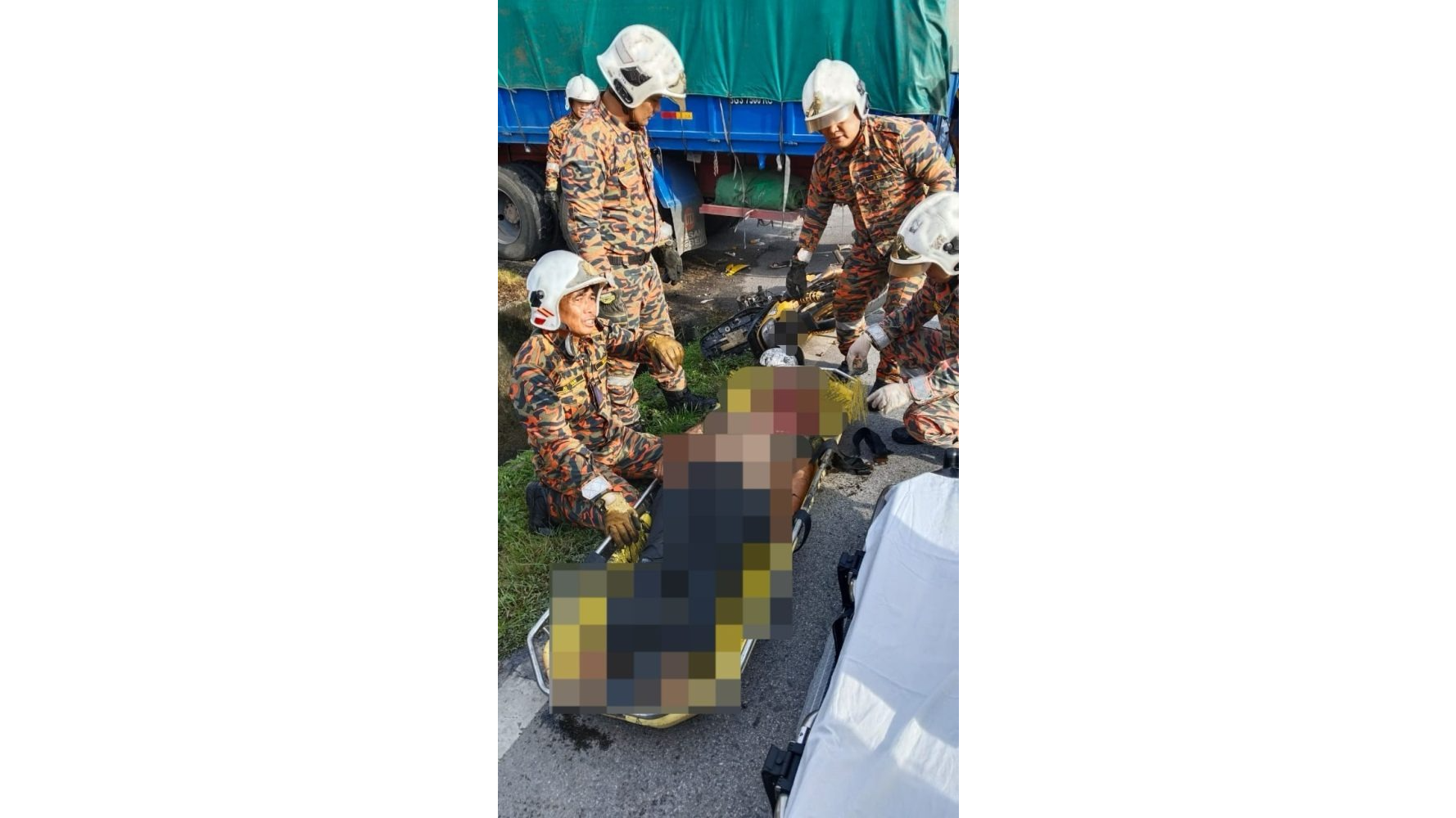 Young Motorcyclist Dies in Tragic Sarikei Accident on Jalan Rajang