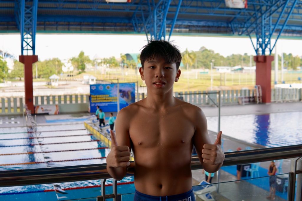 Young Star Sheamus Chew Breaks 1,500m Freestyle Record in Sarawak 2 Young Star Sheamus Chew Breaks 1,500m Freestyle Record in Sarawak