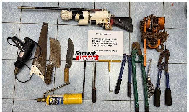 10 People Arrested for Housebreaking and Theft in Kuching 2 10 People Arrested for Housebreaking and Theft in Kuching