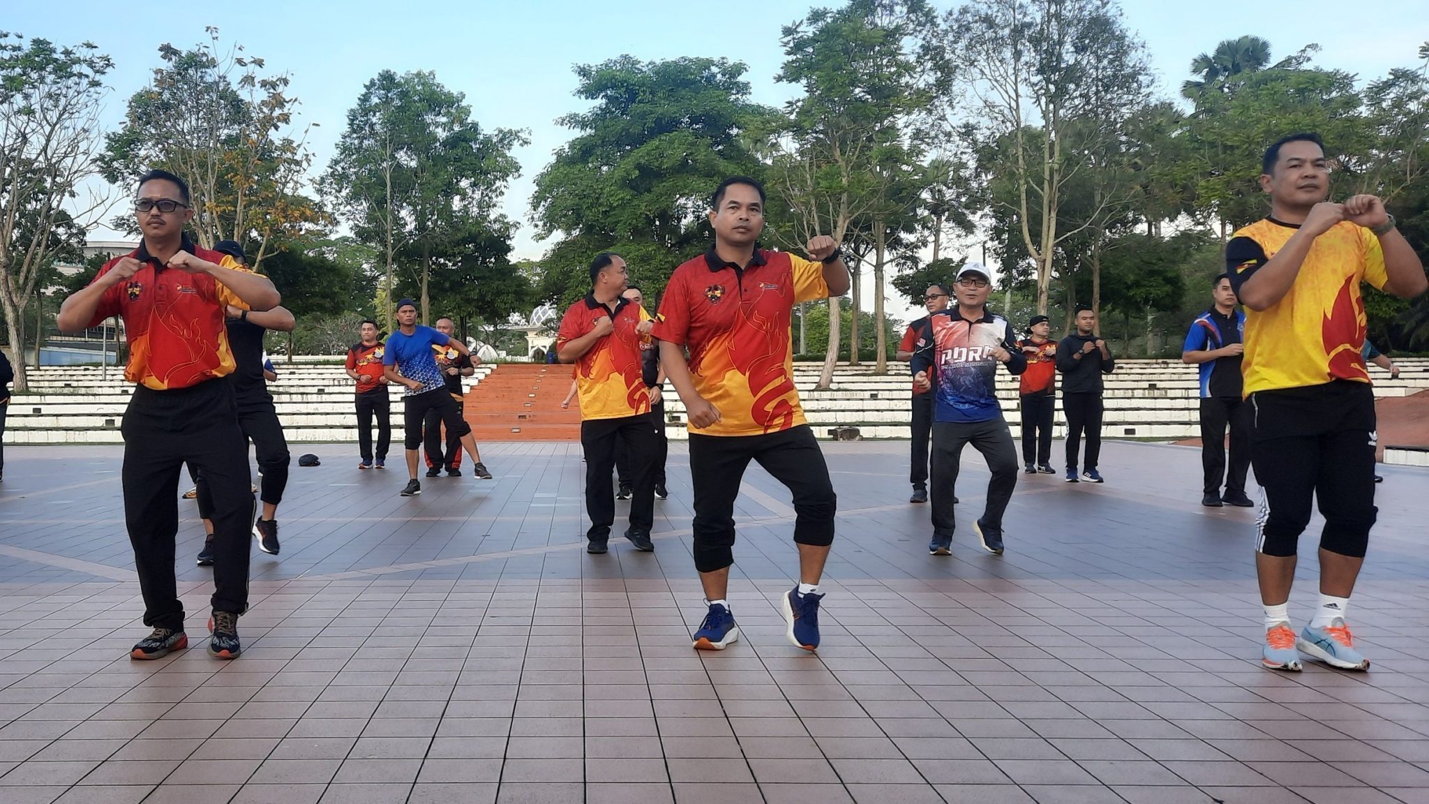 BSJND IPD Miri Promotes Healthy Lifestyle with Exercise Program at Kipas Square 1 BSJND IPD Miri Promotes Healthy Lifestyle with Exercise Program at Kipas Square