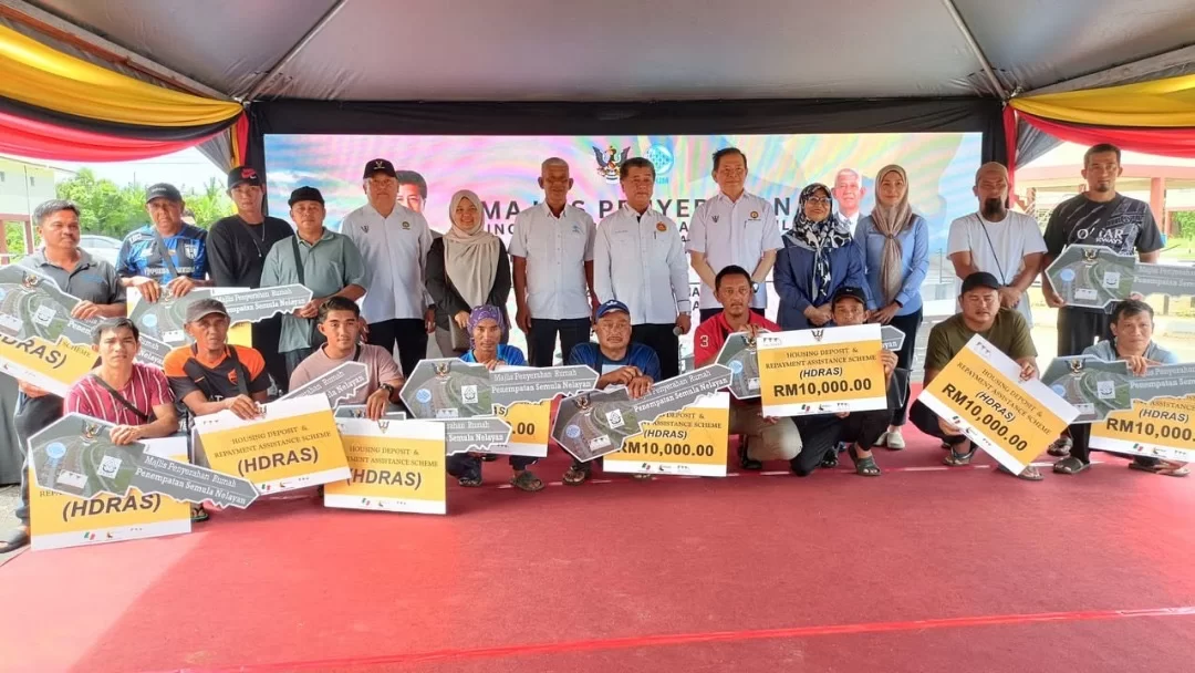 58 Beladin Fishermen Receive New Homes and Financial Aid Under Resettlement Programme