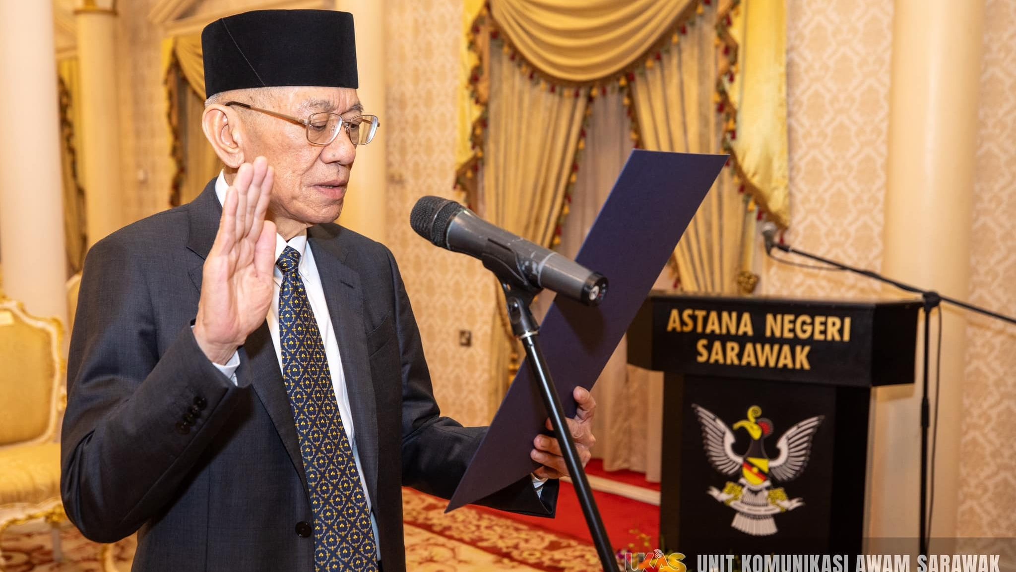 Dato Ibrahim Baki Sworn In as Sarawak Deputy Minister for Utilities 1 Dato Ibrahim Baki Sworn In as Sarawak Deputy Minister for Utilities