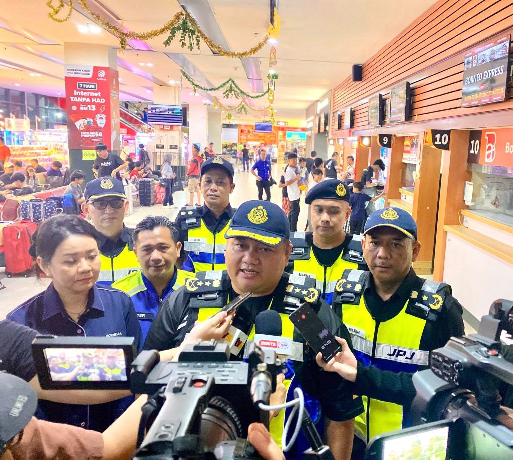 JPJ Sarawak Boosts Road Safety for Aidilfitri Travel Rush