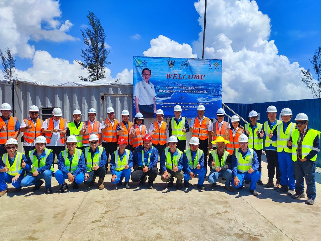 Kuala Baram Delta Dredging Project to Finish Early by 2026