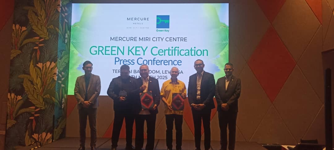 Mercure Miri City Centre Becomes Malaysia’s First Green Key Certified Hotel