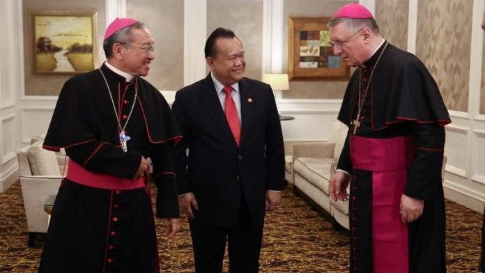 Works Minister Nanta Represents Malaysia at Holy See National Day