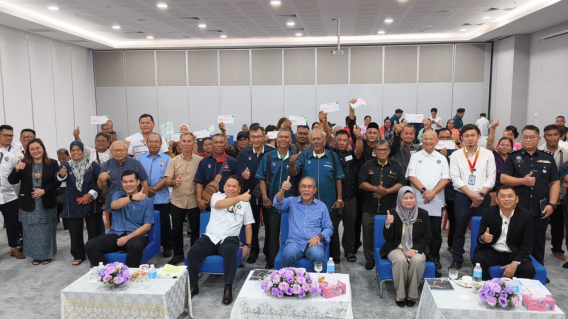 51 Landowners in Muara Payang SK Road Project Receive RM644,995 Compensation