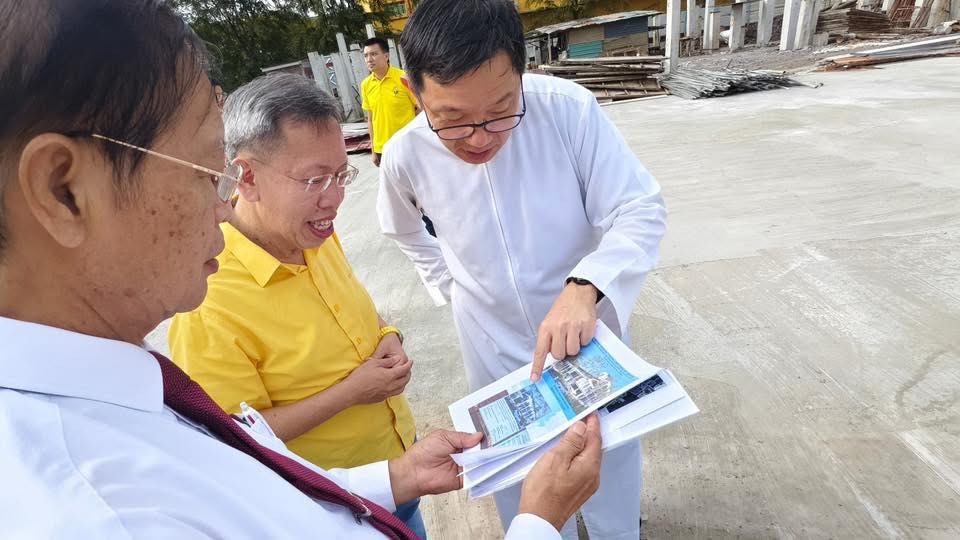 Deputy Premier of Sarawak Dr. Sim Kui Hian Visits St. Mark’s Church Redevelopment in Batu Kawa 2 Deputy Premier of Sarawak Dr. Sim Kui Hian Visits St. Mark’s Church Redevelopment in Batu Kawa
