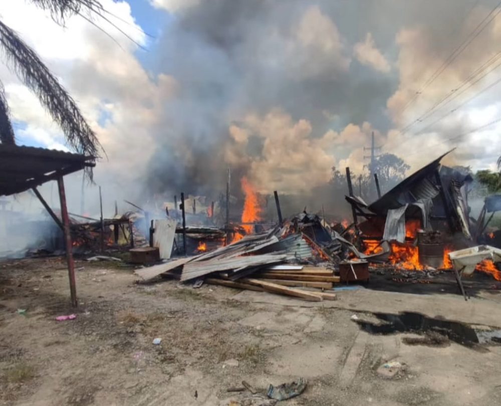 Elderly Woman Dies, 16 Homes Razed in Tragic Fire