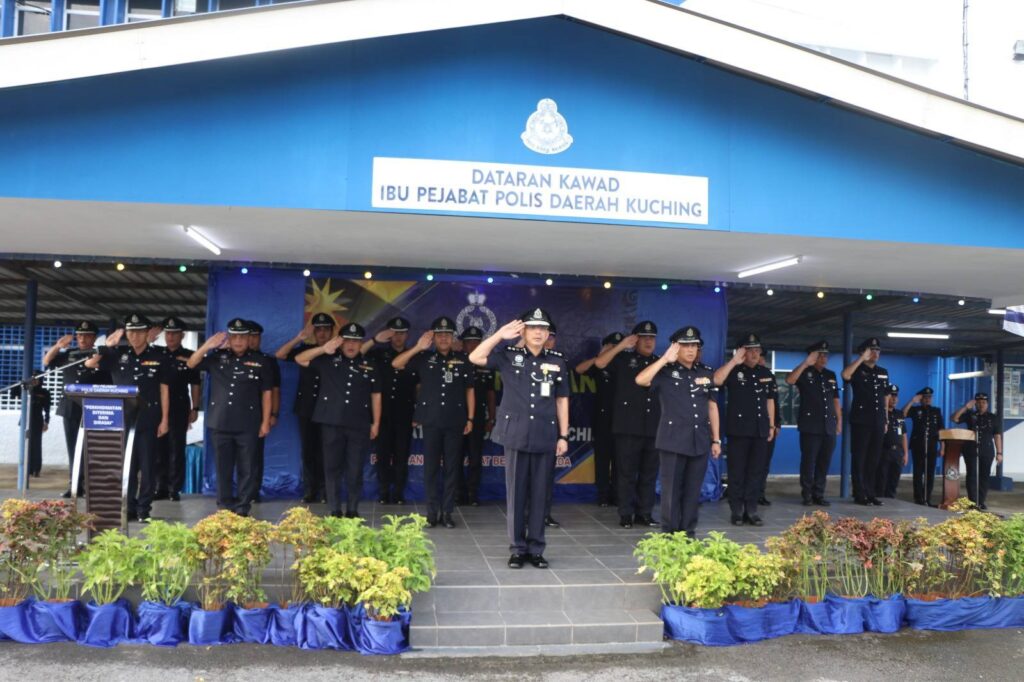 Kuching Police April Assembly Highlights Dedication & Service 2 Kuching Police April Assembly Highlights Dedication & Service