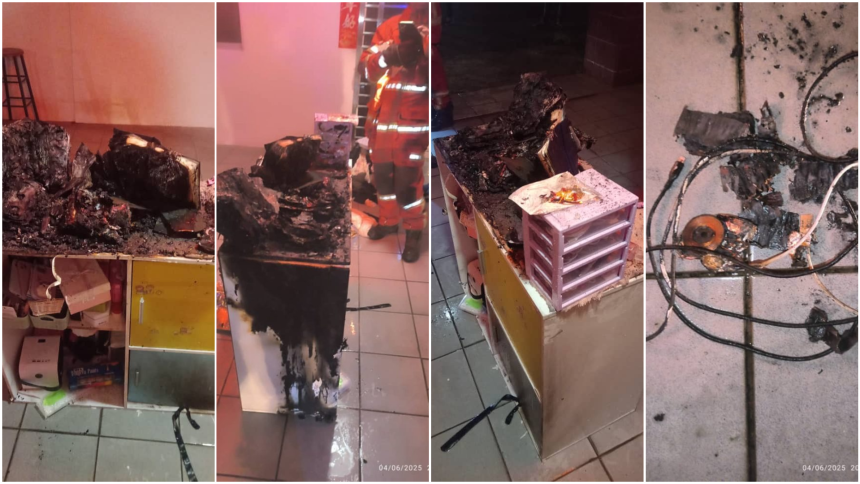 Power Banks Exploding Power Bank Explosion in Lorong Matang Jaya Sparks Safety Fears