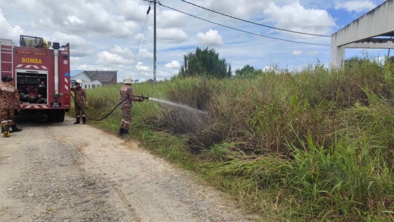 Quick Action by Firefighters Prevents Major Damage in Kampung Bintangor 2 Quick Action by Firefighters Prevents Major Damage in Kampung Bintangor